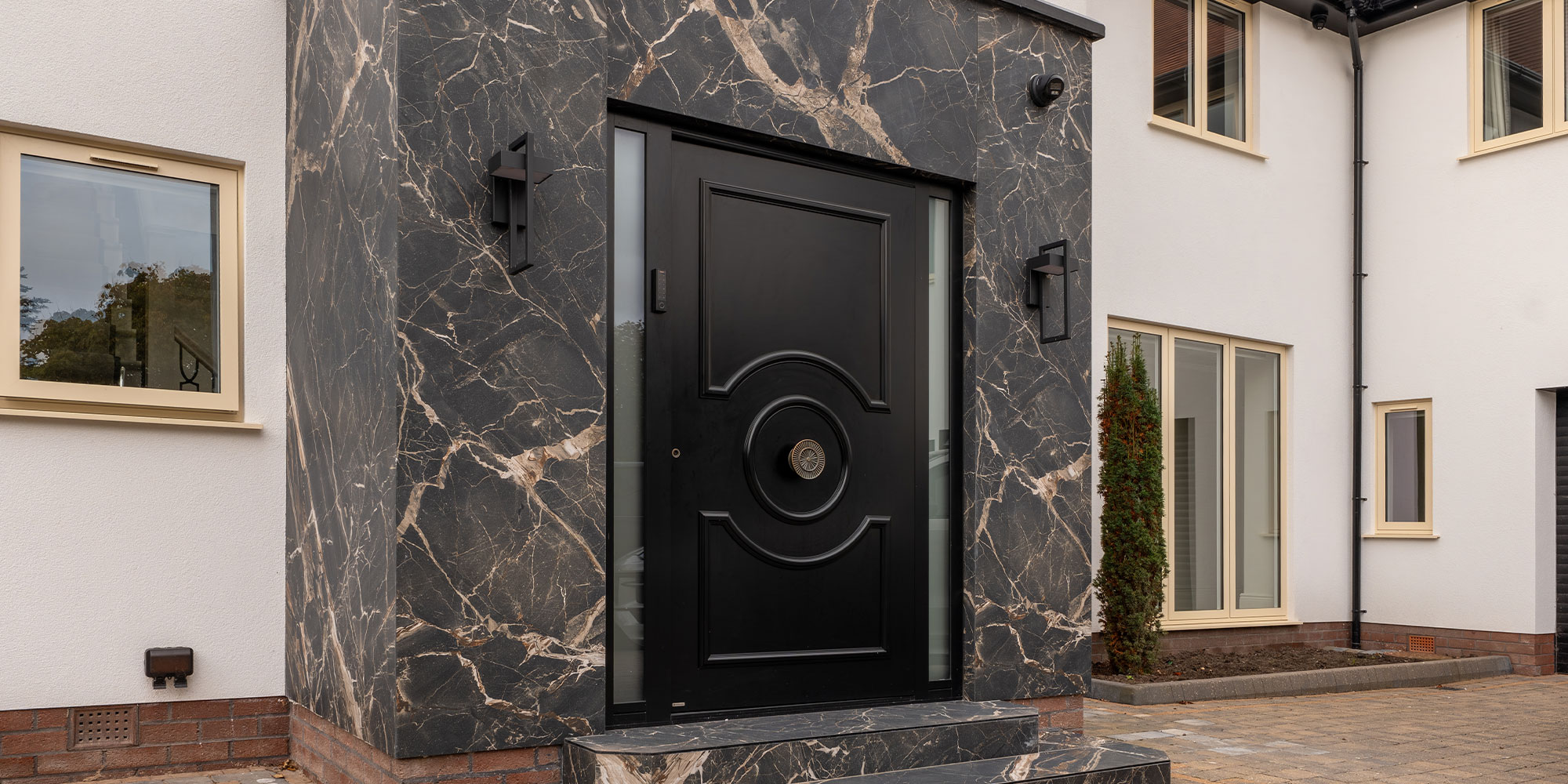 Side Facing of Churchhill Project Door